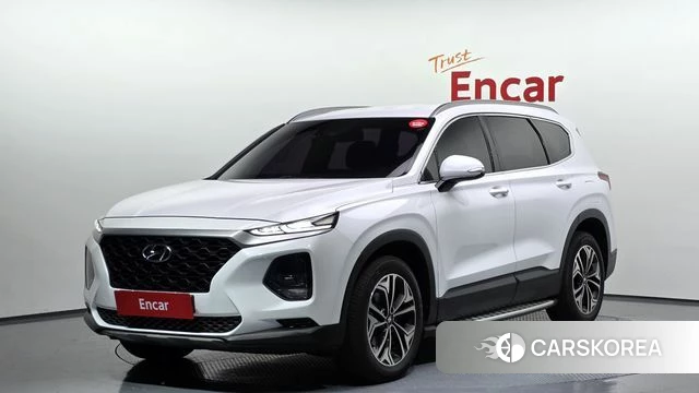 Hyundai Santa Fe TM 2018 Белый из Кореи