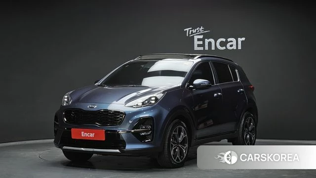 Kia Sportage The Bold 2019 Синий из Кореи