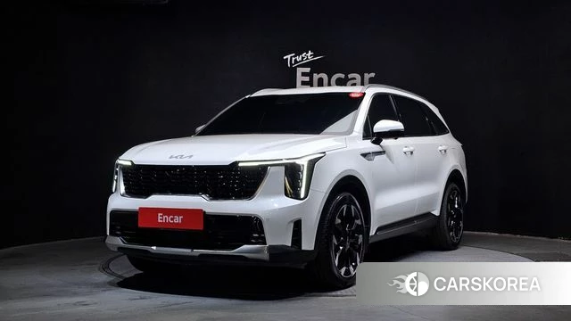 Kia The New Sorento 4th Generation 2023 Белый из Кореи