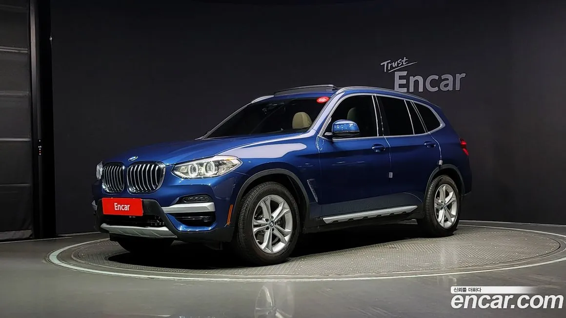 BMW X3 (G01) 2020 Синий из Кореи