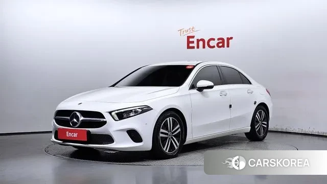 Mercedes-Benz A-Class W177 2021 Белый из Кореи