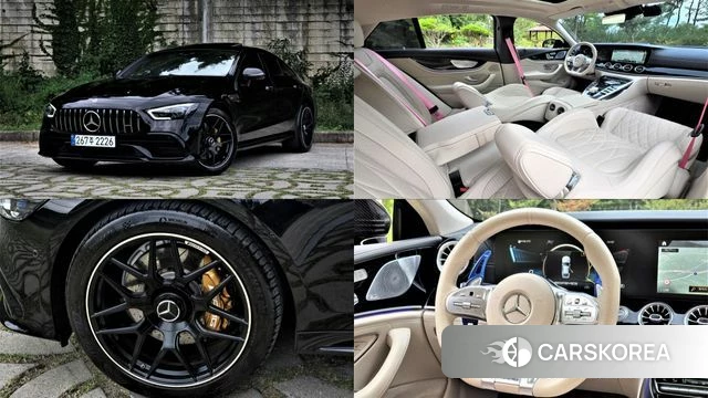 Mercedes-Benz AMG GT 2021 Черный из Кореи