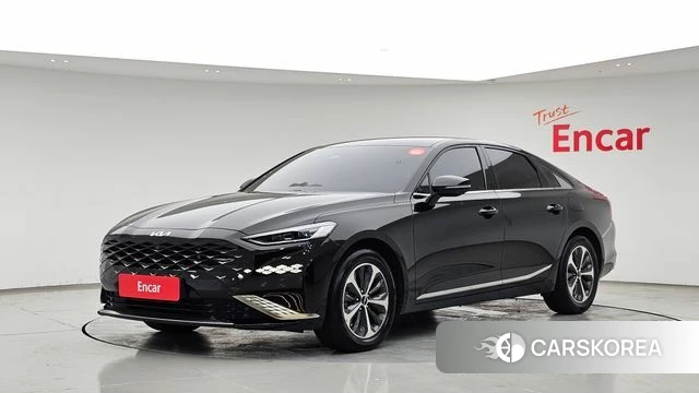 Kia K8 Hybrid 2021 Черный из Кореи