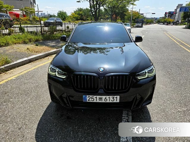 BMW X4 (G02) 2024 Черный из Кореи