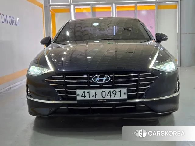 Hyundai Sonata (DN8) 2019 Синий из Кореи