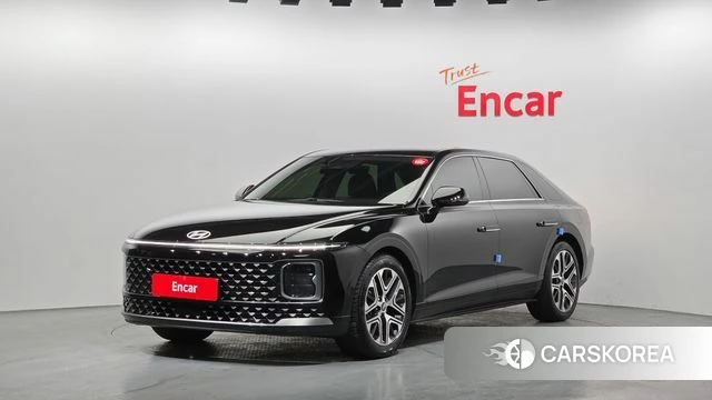 Hyundai Grandeur (GN7) 2023 Черный из Кореи