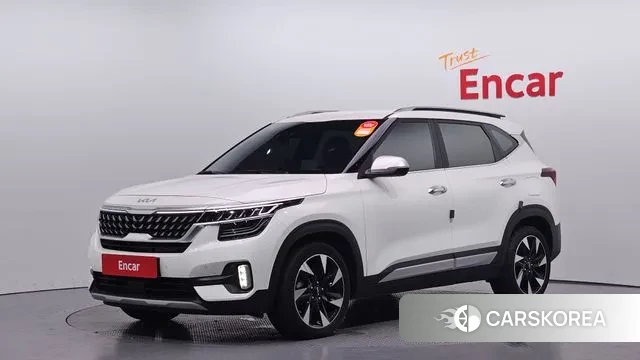 Kia Seltos 2021 Белый из Кореи