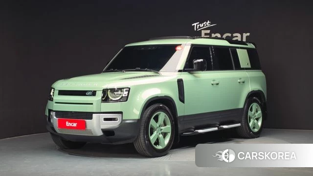 Land Rover Defender (L663) 2023 Светло-зеленый из Кореи