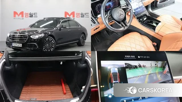 Mercedes-Benz S-Class W223 2023 Черный из Кореи