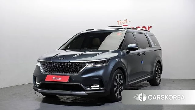 Kia Carnival 4th generation 2021 Синий из Кореи