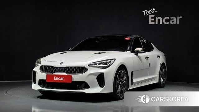 Kia Stinger 2018 Белый из Кореи