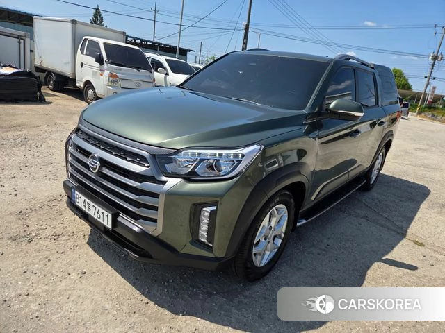 Ssangyong The New Rexton Sport 2023 Серый из Кореи