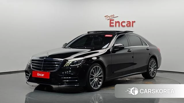 Mercedes-Benz S-Class W222 2018 Черный из Кореи