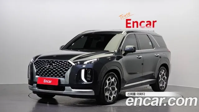 Hyundai Palisade 2021 Серый из Кореи
