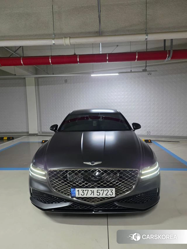 Genesis G80 (RG3) 2021 Черный из Кореи