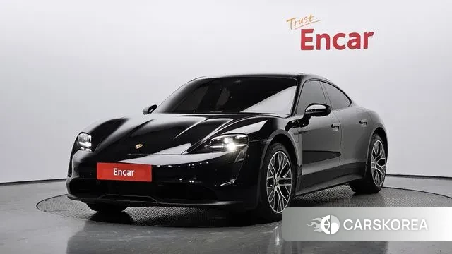 Porsche Taycan 2023 Черный из Кореи