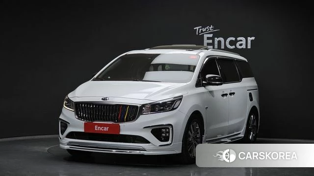 Kia The New Carnival 2019 Белый из Кореи