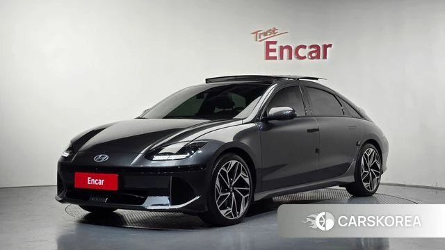 Hyundai Ionic 6 2022 Серый из Кореи