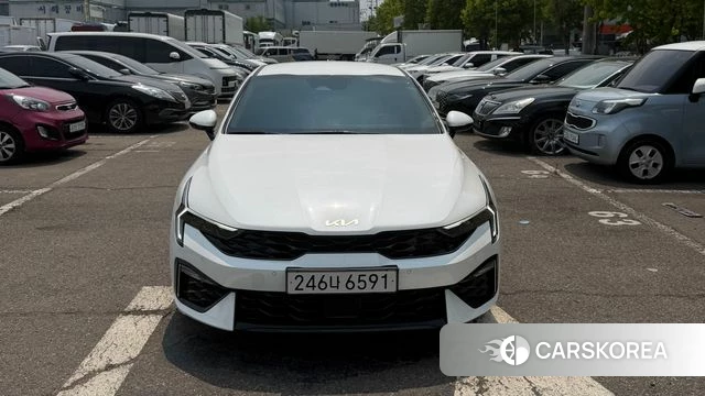 Kia The New K5 3rd generation 2024 Белый из Кореи