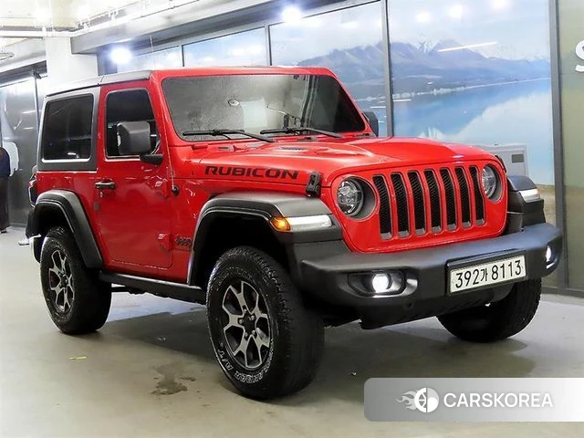 Jeep Wrangler (JL) 2021 Красный из Кореи