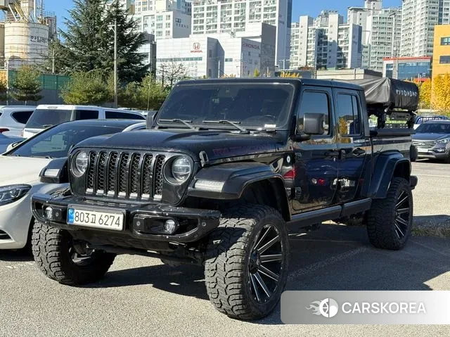 Jeep Gladiator (JT) 2021 Черный из Кореи