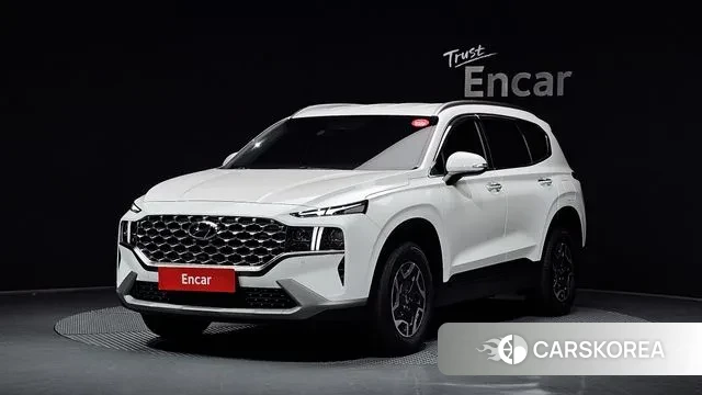 Hyundai The New Santa Fe 2023 Белый из Кореи