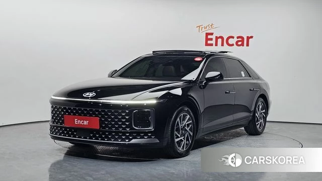 Hyundai Grandeur (GN7) 2024 Черный из Кореи