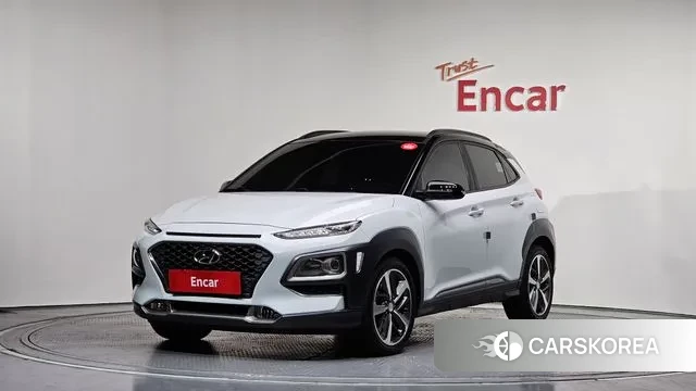 Hyundai Kona 2018 Белый из Кореи