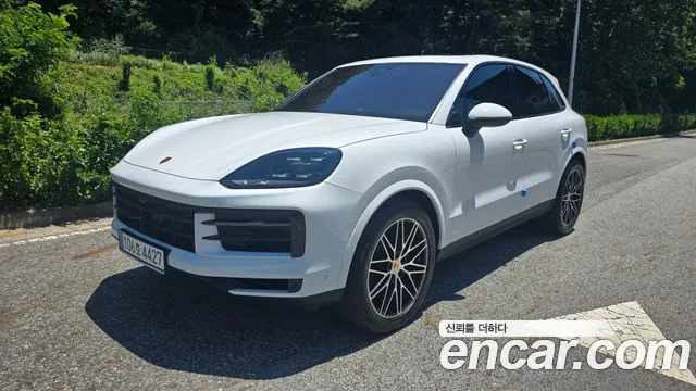 Porsche Cayenne (PO536) 2024 Белый из Кореи