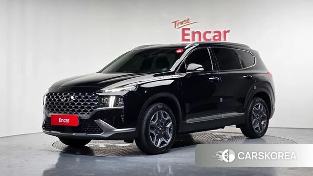Hyundai The New Santa Fe 2022 Черный из Кореи