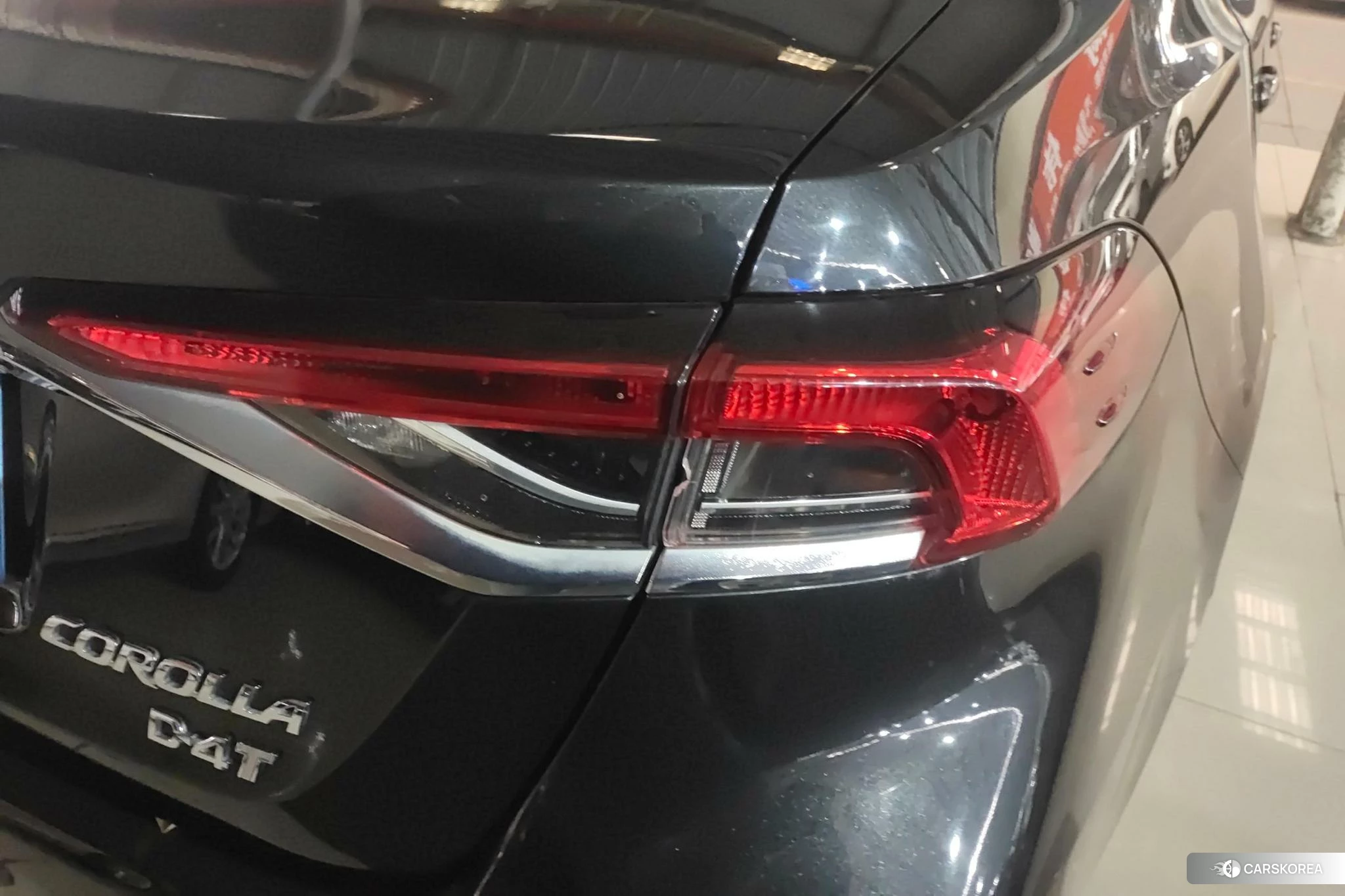Toyota Corolla 2021 Черный из Китая