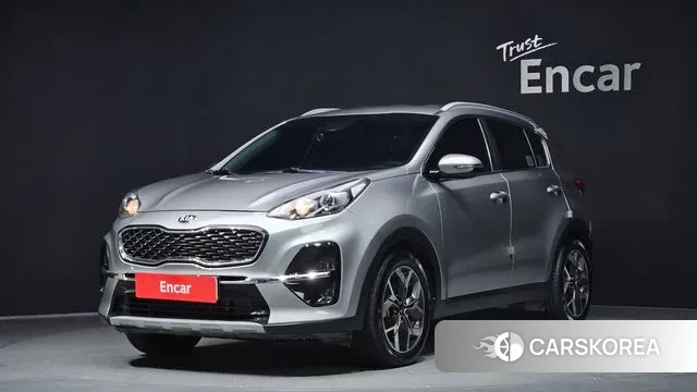 Kia Sportage The Bold 2021 Серебристо-серый из Кореи
