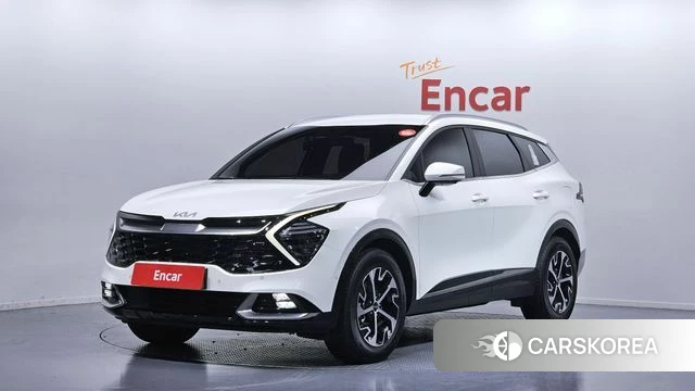 Kia Sportage 5th Generation Hybrid 2024 Белый из Кореи