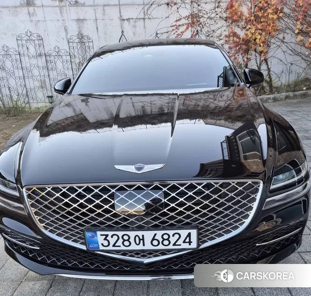 Genesis G80 (RG3) 2021 Черный из Кореи