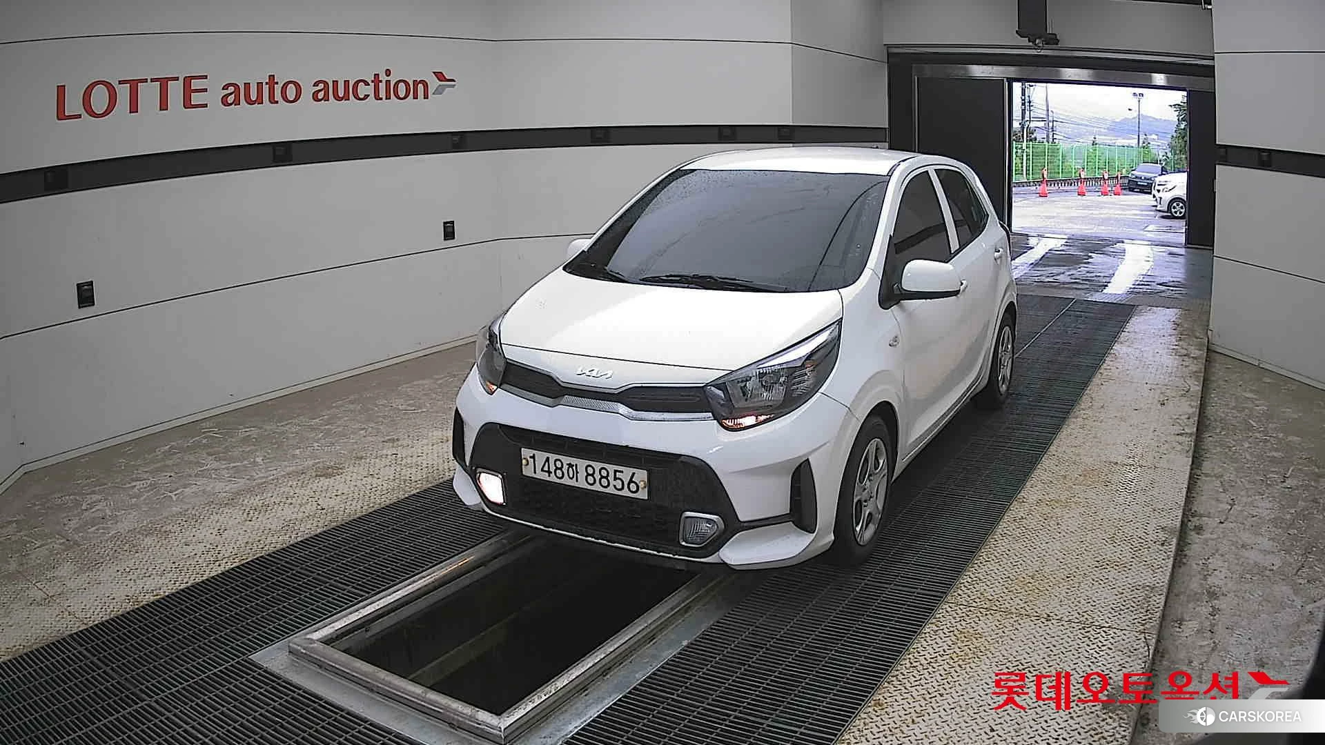 Kia Morning 2022 Clear White из Кореи