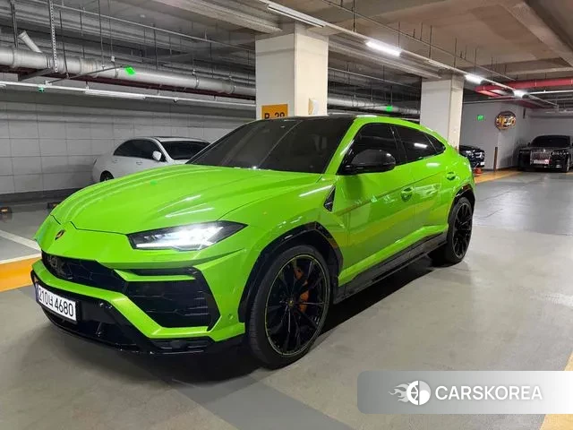 Lamborghini Urus 2021 Зеленый из Кореи