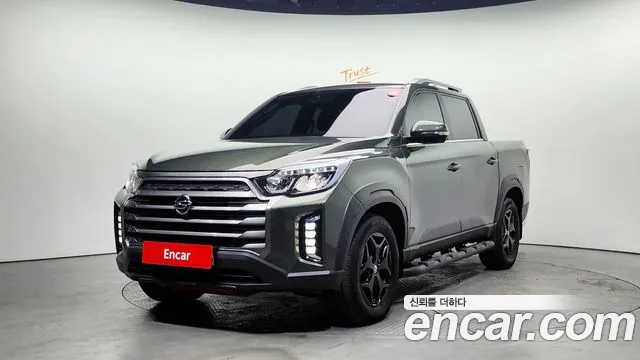 Ssangyong The New Rexton Sport 2021 Светло-зеленый из Кореи