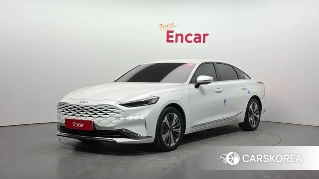 Kia K8 Hybrid 2021 Белый из Кореи