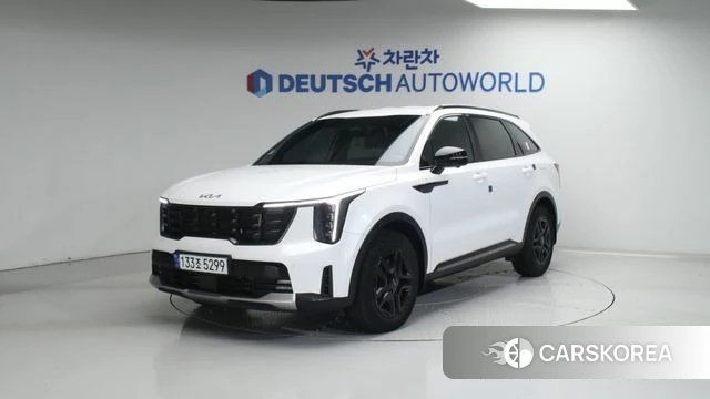 Kia The New Sorento 4th Generation 2023 Белый из Кореи