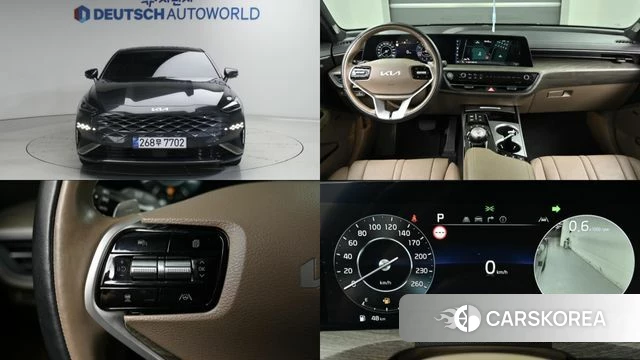 Kia K8 2022 Серый из Кореи