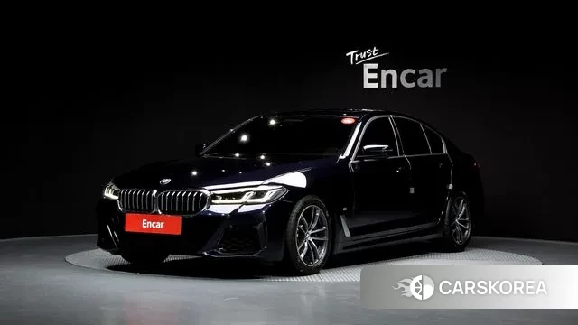 BMW 5 Series (G30) 2021 Черный из Кореи