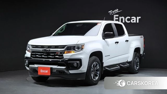 Chevrolet (GM Daewoo) Real New Colorado 2022 Белый из Кореи
