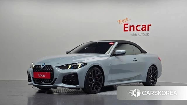BMW 4 Series (G22) 2025 Светло-серебряный цвет из Кореи