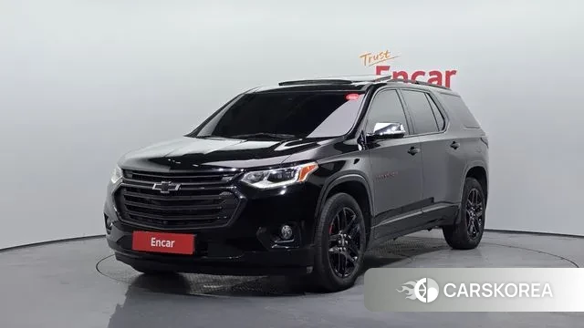 Chevrolet (GM Daewoo) Traverse 2021 Черный из Кореи