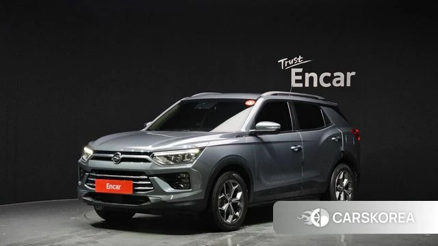 Ssangyong Beautiful Korando 2021 Серый из Кореи