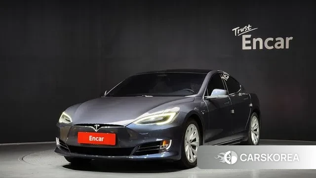 Tesla Model S 2020 Серый из Кореи