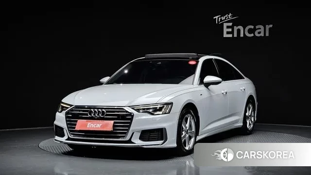 Audi A6 (C8) 2021 Белый из Кореи