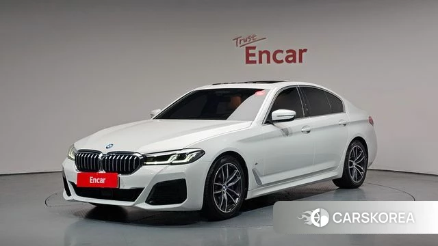 BMW 5 Series (G30) 2021 Белый из Кореи