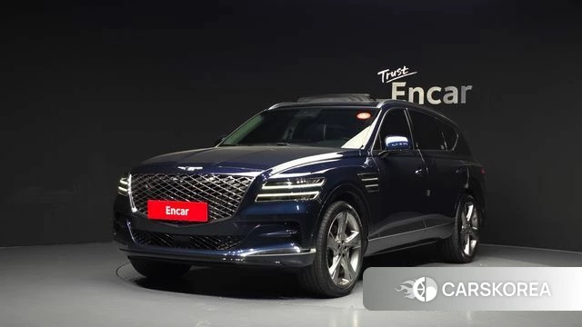 Genesis GV80 2021 Синий из Кореи