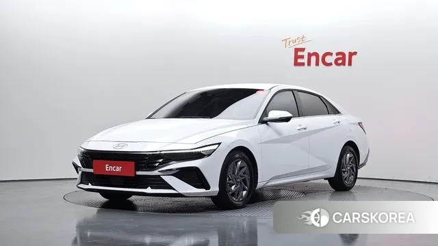 Hyundai The New Avante (CN7) 2025 Белый из Кореи